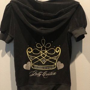 Juicy Couture short sleeve hoodie